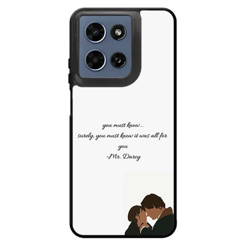Pride and Prejudice Quote Motorola Moto G 2026 Case