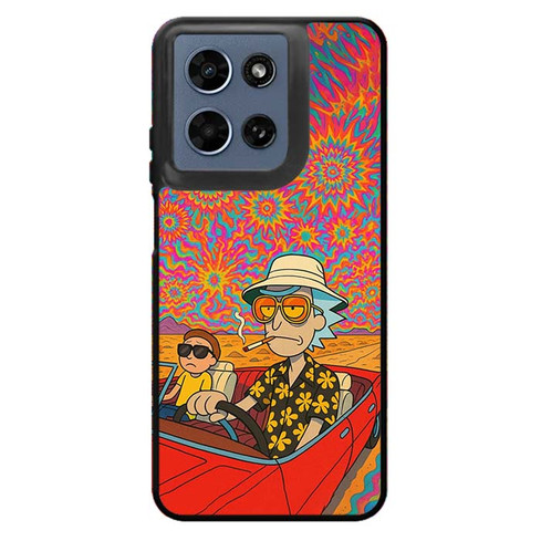 Rick and Morty Psychedelic Vibe Motorola Moto G 2026 Case