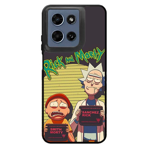 Rick and Mortys Mugshot Motorola Moto G 2026 Case