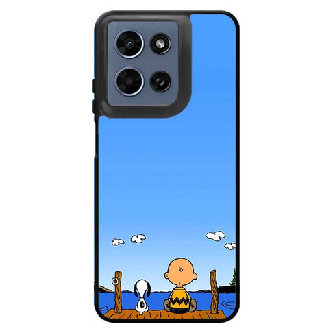 Snoopy and Charlie Brown Motorola Moto G 2026 Case