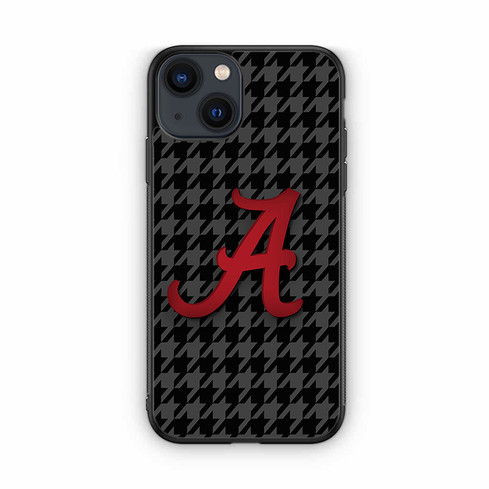 Alabama Crimson Tide Houndstooth 01 iPhone 13 Case