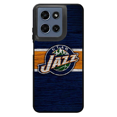 Utah Jazz Wooden Pattern Motorola Moto G 2026 Case
