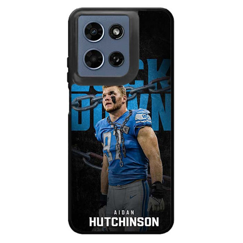 Aidan Hutchinson Detroit Lions Motorola Moto G 2026 Case