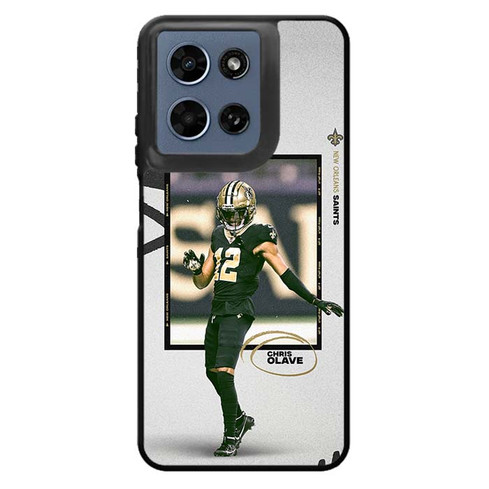 Chris Olave New Orleans Saints 02 Motorola Moto G 2026 Case