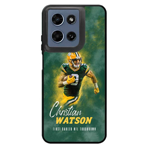 Christian Watson Green Bay Packers 02 Motorola Moto G 2026 Case