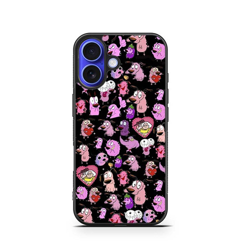 Courage the Cowardly Dog iPhone 16 Case