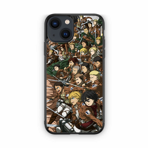 Attack on Titan All Characters iPhone 13 Case