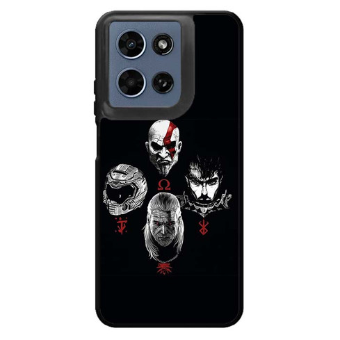 God of War Doom The Witcher Berserk Motorola Moto G 2026 Case