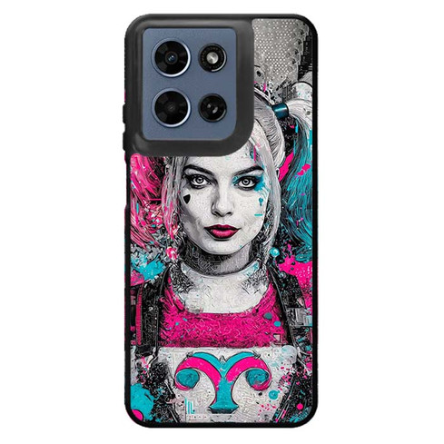 Harley Quinn Neon Mayhem Art Motorola Moto G 2026 Case