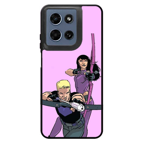 Hawkeye and Kate Bishop Comic Motorola Moto G 2026 Case