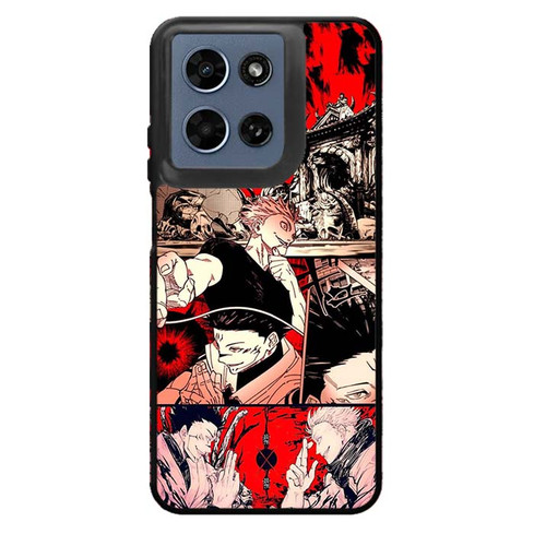 Jujutsu Kaisen Gojo Vs Sukuna in Domain Motorola Moto G 2026 Case
