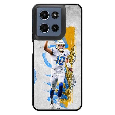 Justin Herbert Los Angeles Chargers 04 Motorola Moto G 2026 Case