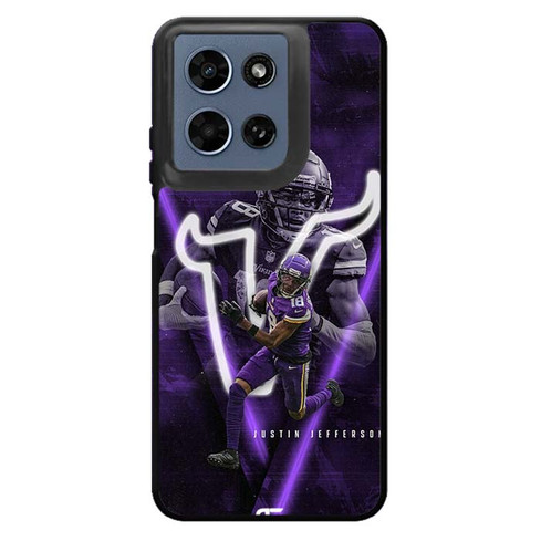 Justin Jefferson Minnesota Vikings 01 Motorola Moto G 2026 Case