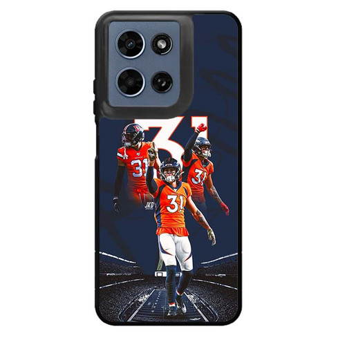Justin Simmons Denver Broncos 04 Motorola Moto G 2026 Case