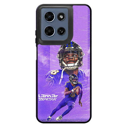 Lamar Jackson Baltimore Ravens 04 Motorola Moto G 2026 Case