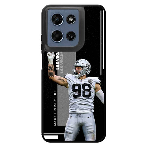 Maxx Crosby Las Vegas Raiders 01 Motorola Moto G 2026 Case