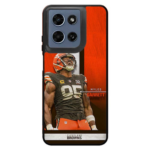 Myles Garrett Cleveland Browns 05 Motorola Moto G 2026 Case