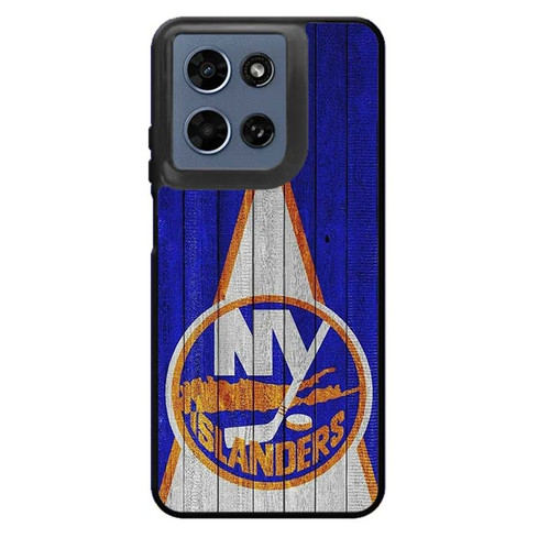 New York Islanders Wood Pattern Motorola Moto G 2026 Case