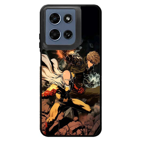 One Punch Man Genos and Saitama Class S Synergy Motorola Moto G 2026 Case