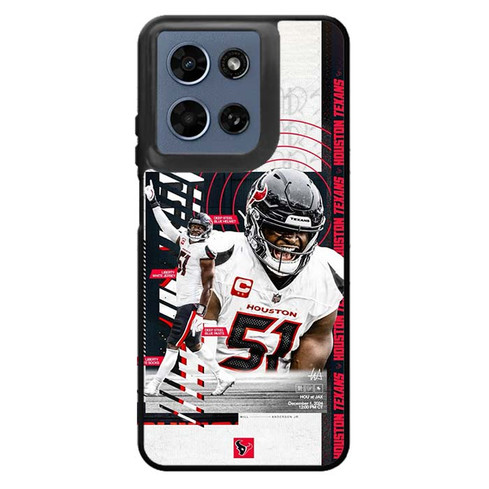 Will Anderson Jr Houston Texans 01 Motorola Moto G 2026 Case