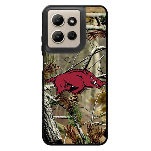 Arkansas Razorbacks Camo Motorola Moto G Power 2026 Case