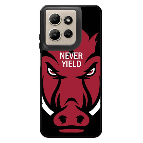 Arkansas Razorbacks Never Yield Motorola Moto G Power 2026 Case
