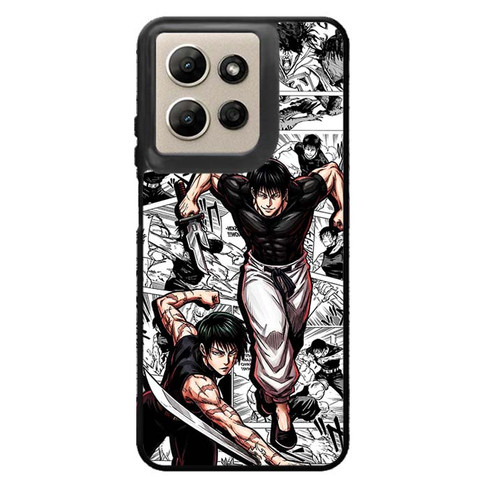 Jujutsu Kaisen Toji and Maki Zenin Motorola Moto G Power 2026 Case