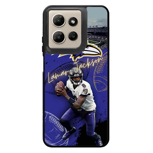 Lamar Jackson Baltimore Ravens Motorola Moto G Power 2026 Case