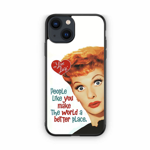 I Love Lucy Quotes iPhone 13 Case
