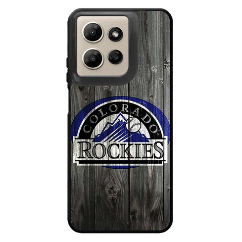 Colorado Rockies Wooden Pattern Motorola Moto G Power 2026 Case