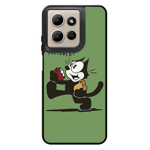 Felix The Cat Eat Apple Motorola Moto G Power 2026 Case