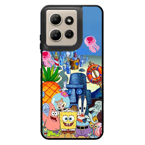 SpongeBob SquarePants Bikini Bottom Motorola Moto G Power 2026 Case