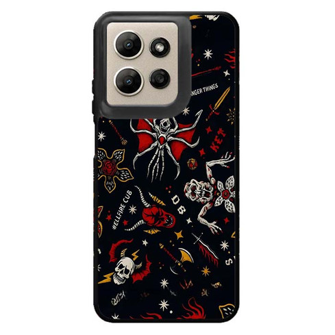 Stranger Things Hellfire Gothic Chaos 01 Motorola Moto G Power 2026 Case