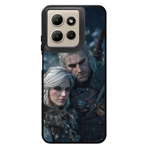 The Witcher III Geralt and Ciri Motorola Moto G Power 2026 Case