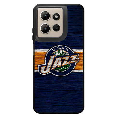 Utah Jazz Wooden Pattern Motorola Moto G Power 2026 Case