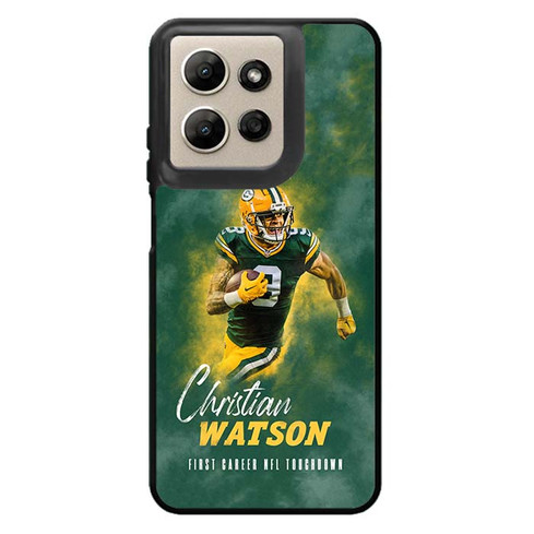 Christian Watson Green Bay Packers 02 Motorola Moto G Power 2026 Case