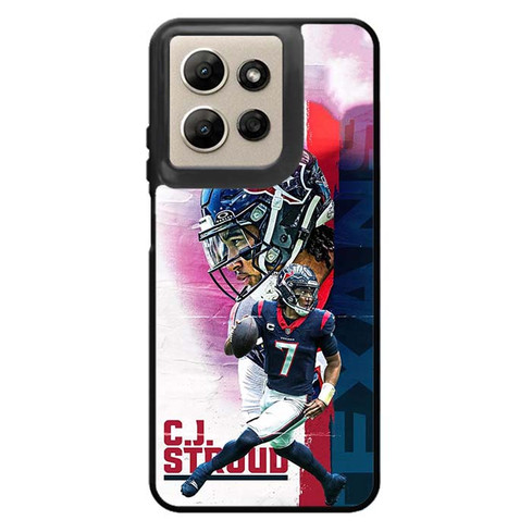 CJ Stroud Houston Texans 04 Motorola Moto G Power 2026 Case