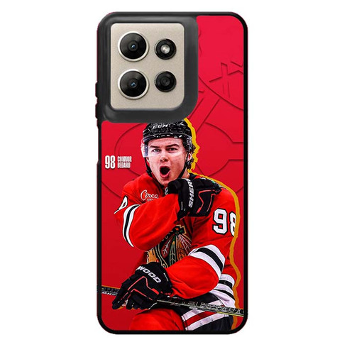 Connor Bedard Chicago Blackhawks Motorola Moto G Power 2026 Case