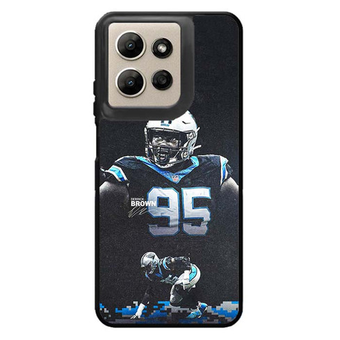 Derrick Brown Carolina Panthers 01 Motorola Moto G Power 2026 Case