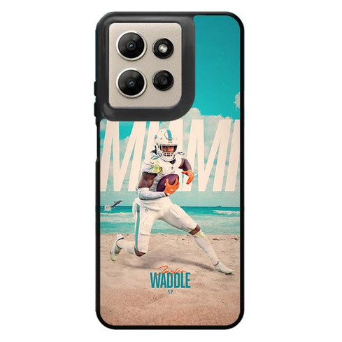 Jaylen Waddle Miami Dolphins 01 Motorola Moto G Power 2026 Case