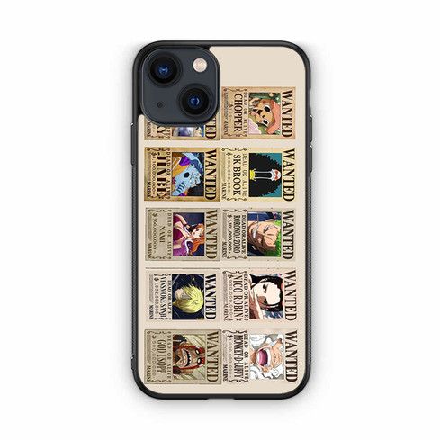 One Piece Wanted Crews iPhone 13 Case
