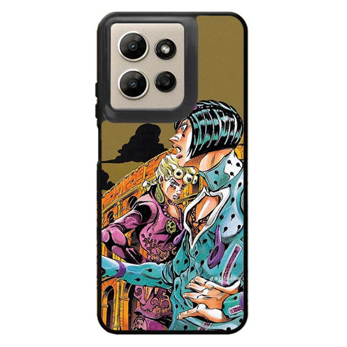 JoJos Bizarre Adventure Giorno and Bruno Motorola Moto G Power 2026 Case