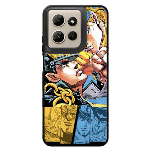 JoJos Bizarre Adventure Part 3 Stardust Crusaders Jotaro Kujo and Dio Motorola Moto G Power 2026 Case