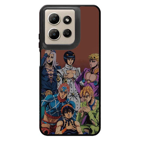 JoJos Bizarre Adventure Part 5 Golden Wind Team Bucciarati Motorola Moto G Power 2026 Case