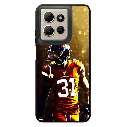 Justin Simmons Denver Broncos 03 Motorola Moto G Power 2026 Case