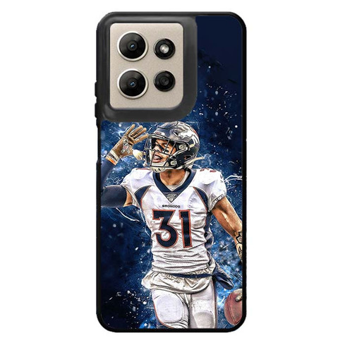 Justin Simmons Denver Broncos 05 Motorola Moto G Power 2026 Case