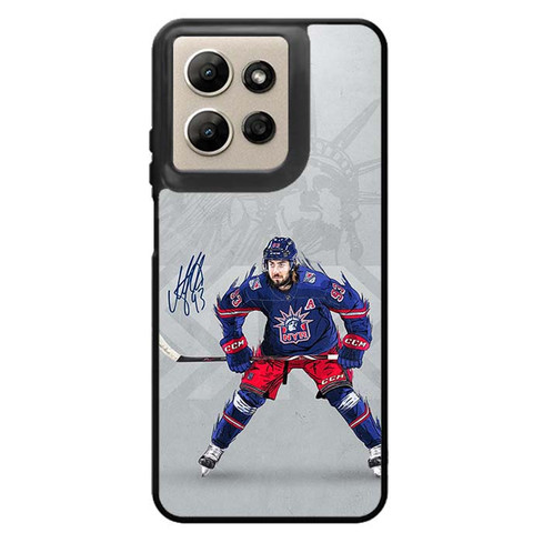 Mika Zibanejad New York Rangers Motorola Moto G Power 2026 Case