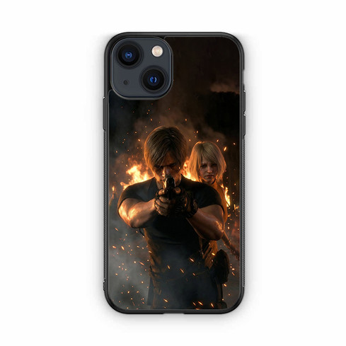 Resident Evil 4 Remake Leon and Ashley G iPhone 13 Case