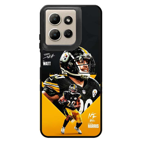 Pittsburgh Steelers Najee Harris and TJ Watt Motorola Moto G Power 2026 Case