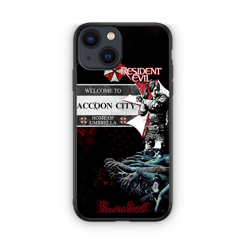 Resident Evil Home of Umbrella Collide iPhone 13 Case